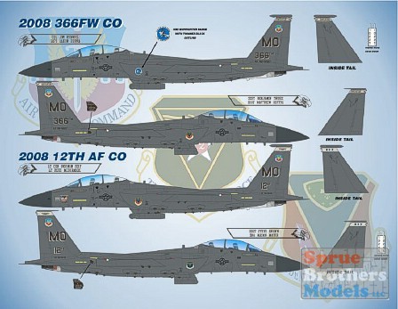 Print Scale Decals 1/48 McDonnell F-15E Strike Eagle Part 1 # 48030 