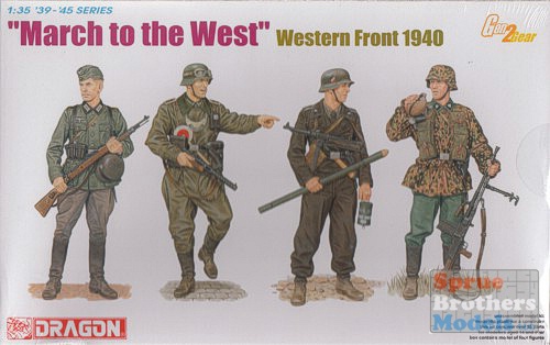1:35 Militar Miniature Series Deutschland reiten Set