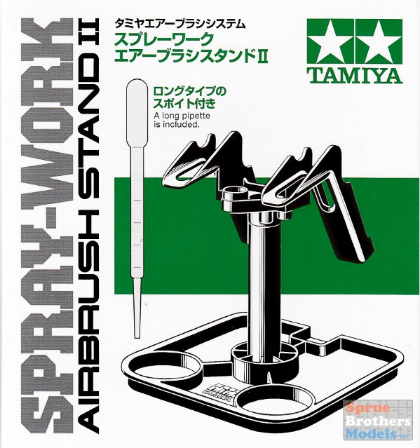 TAM74539 Tamiya Spray-Work Airbrush Stand II #74539 - Sprue Brothers Models  LLC