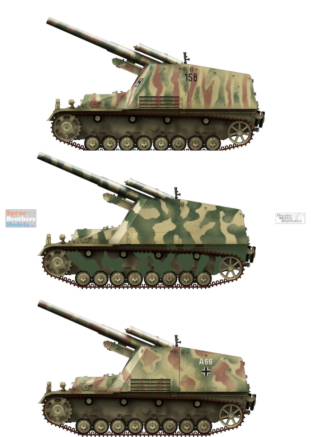 Sd.Kfz. 165 Hummel (early version), Dragon 6204 (2003)