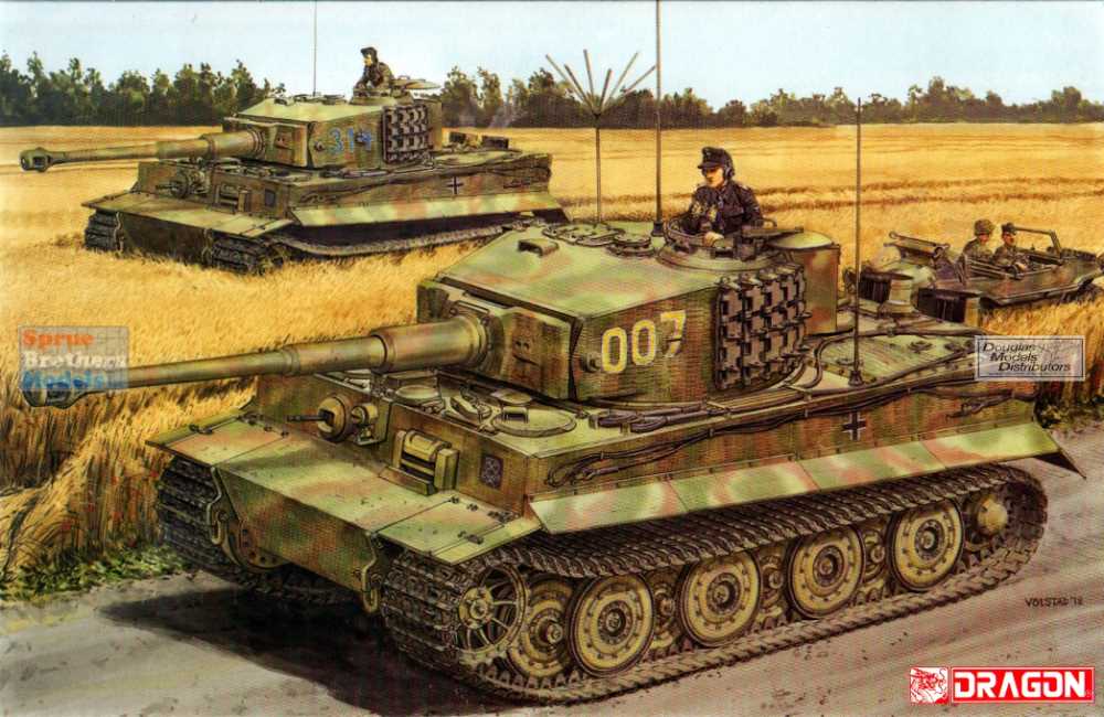 DML6800 1:35 Dragon Pz.Kpfw.VI Ausf.E Sd.Kfz.181 Late