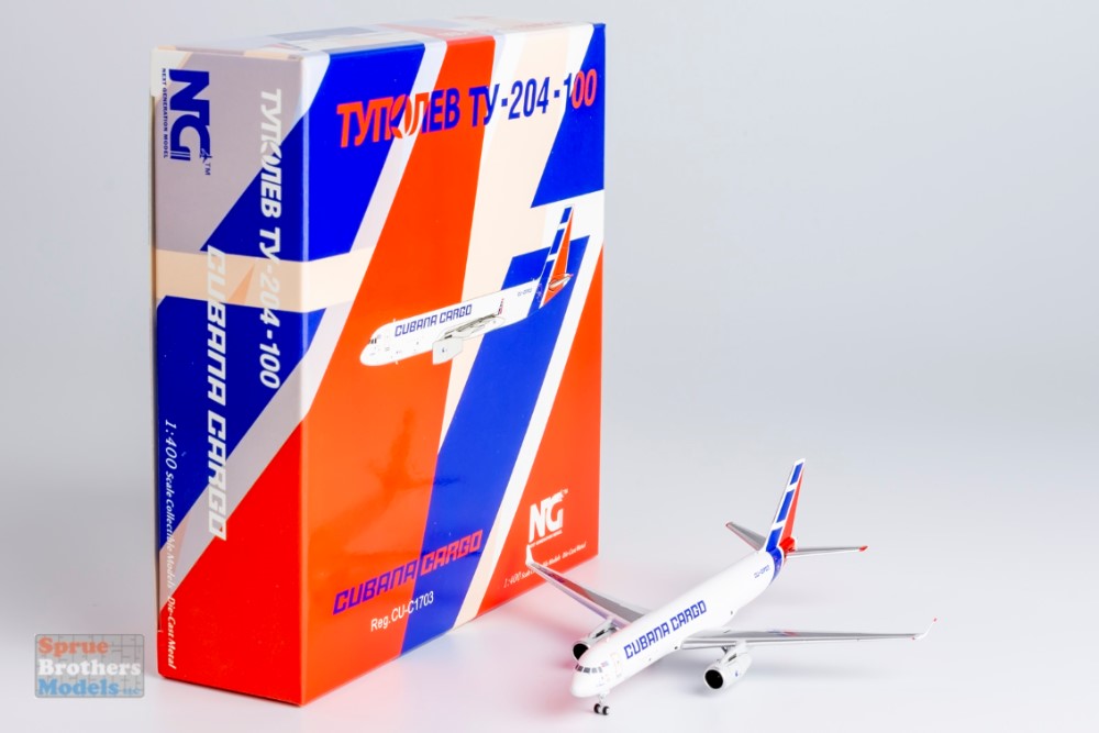 NG Models 1:400 Tupolev TY-204-100: DHL Courier