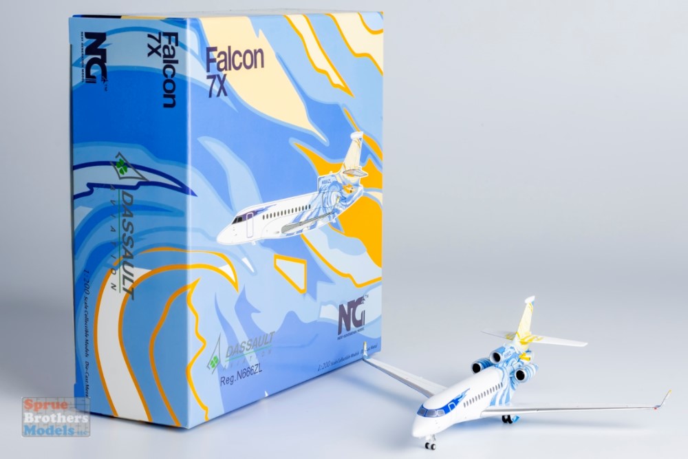 NGmodel フランス空軍 ダッソーファルコン7X F-RAFA 1/400 71016