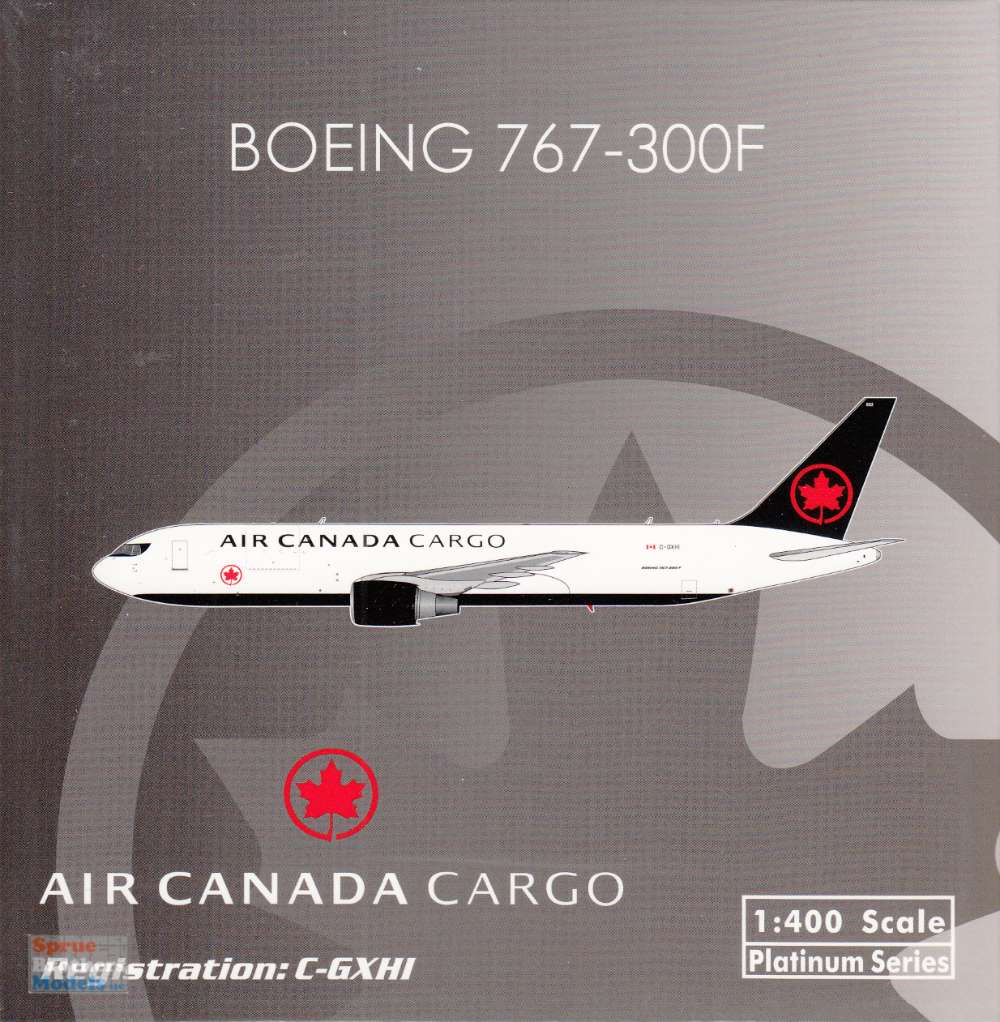 PHX11823 1:400 Phoenix Model Air Canada Cargo B767-300F Reg