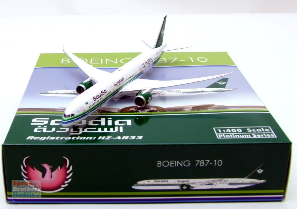 PHX11852 1:400 Phoenix Model Saudia B787-10 Reg #HZ-AR33 'The Red Sea' (pre-painted/pre-built) PHX11852 1:400 Phoenix Model Saudia B787-10 Reg #HZ-AR33 'The Red Sea' (pre-painted/pre-built)