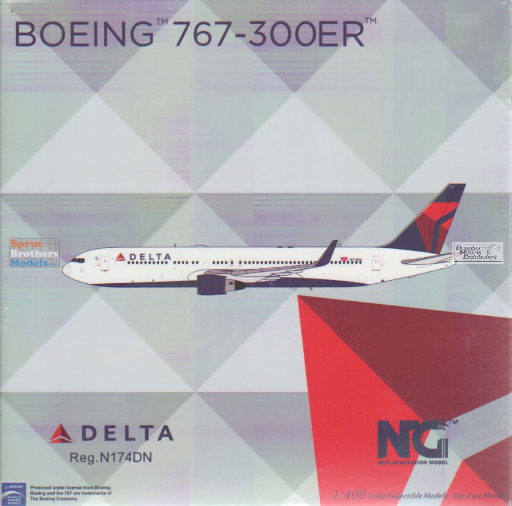 Ngmodel Delta Air Lines 767-300Er N173Dz 1/400 | eBay