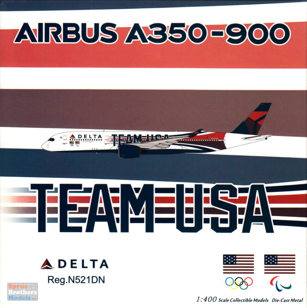 NGM39067 1:400 NG Model Delta Airlines Airbus A350-900 Reg
