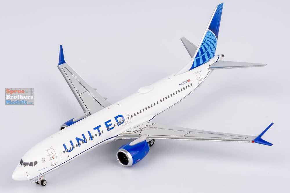 Ngmodel United Airlines 737Max8 N27255 1/400 | eBay