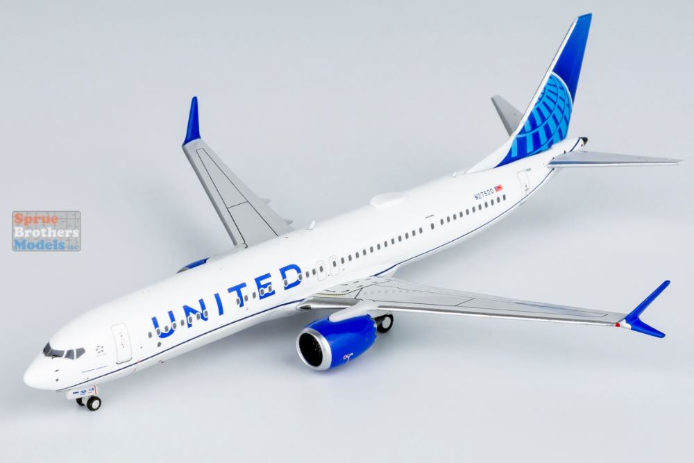 NGM89012 1:400 NG Model United Airlines B737 Max 9 Reg