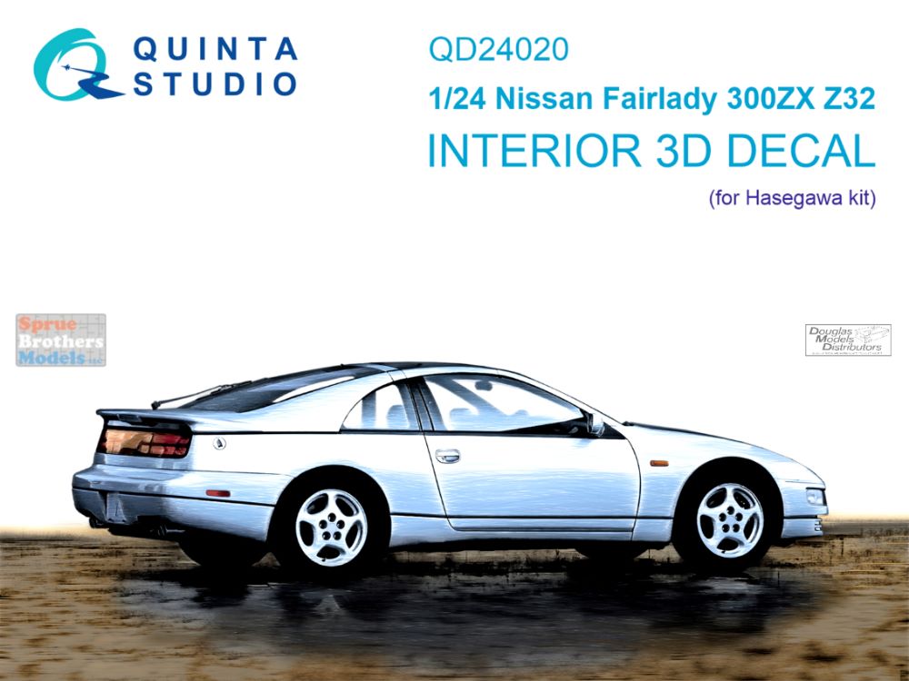 QTSQD24020 1:24 Quinta Studio Interior 3D Decal - Nissan