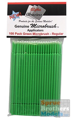 Microbrush Applicators Super Fine x 25 Brush RC Boat,Plane Paint,glue UK Seller 