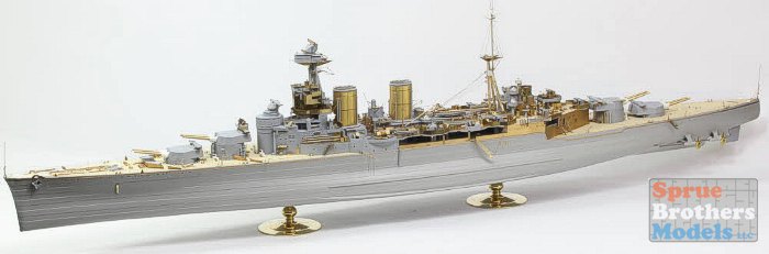 Pontos Models 1/200 HMS Hood 1941 Detail-up Set w/Wooden Deck for Trumpeter kit 