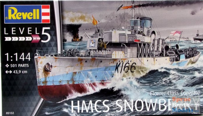 Eduard 1/144 Scale HMCS Snowberry Flower Class Corvette Part 1 Armament # 53175 for sale online 