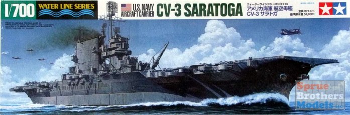 Shipyard 700057 1/700 Wood Deck USS Saratoga CV-3 for Tamiya 