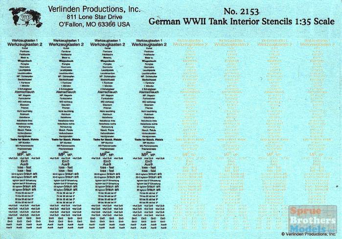 SS-pattern Verlinden Production DECAL 1/35  German Zeltbhan 