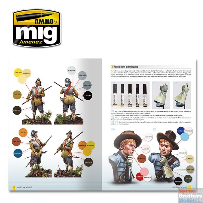 AMMO by MIG Book AMIG6043 How to Paint With Oils for sale online 