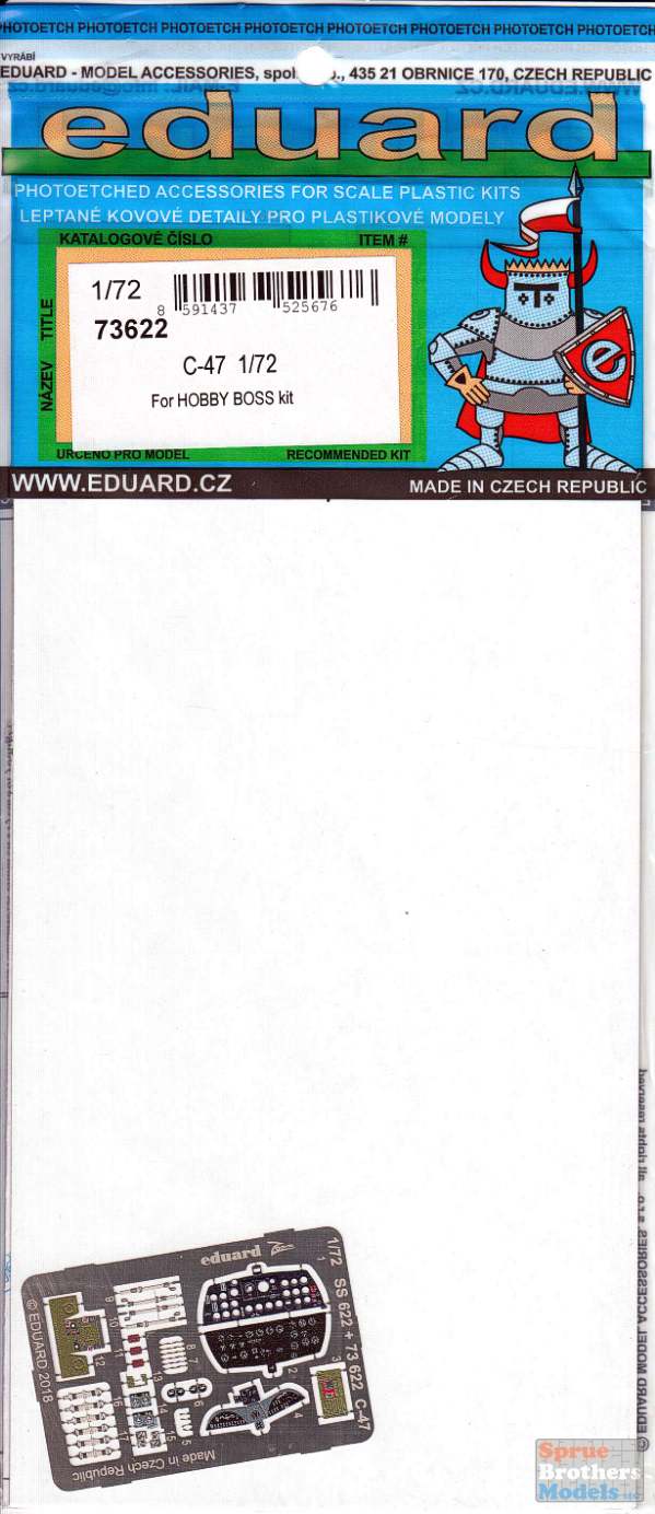 Eduard Edua73622 C-47 1/72