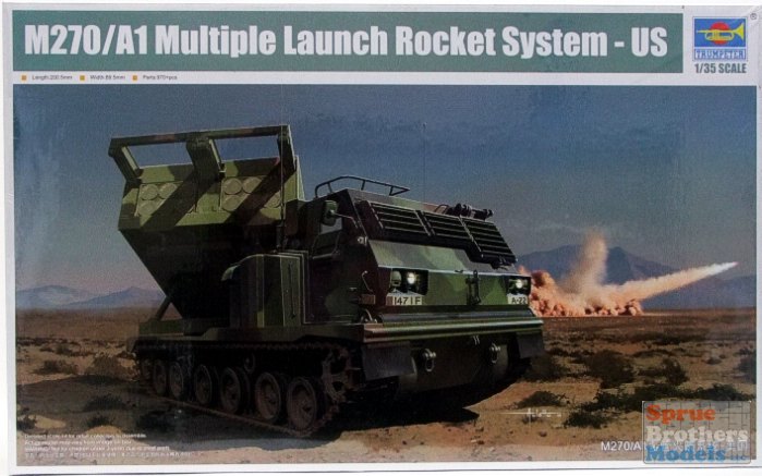 FOV US M270 Multi Rocket Launcher 1/32 DIECAST Model Finished Tank 