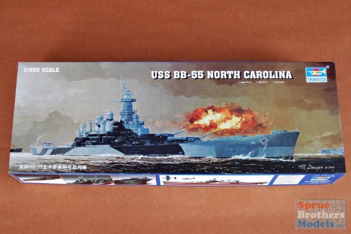 Eduard 53018 1/350 USS North Carolina Bb55 Ship Details for Trumpeter Kit for sale online