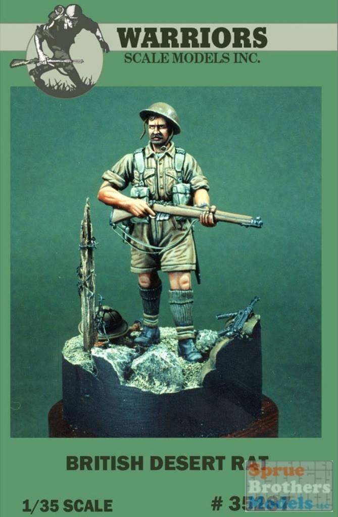 WARRIORS SCALE MODELS 9037 1/9 RESIN KT SPECIAL AIR SERVICE WESTERN DESERT 