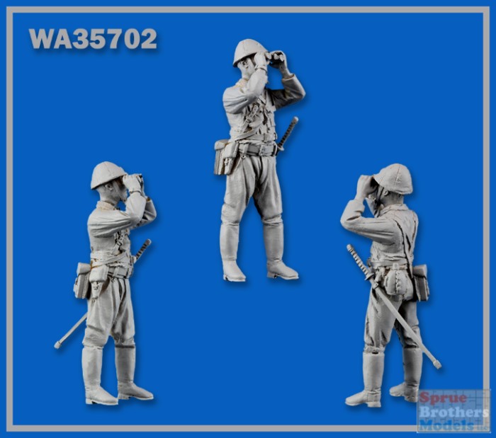Warriors 1:35 Japanese Tankers Loading Ammo 2 Resin Figures Kit #35703 