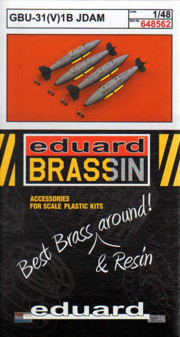 648562 V Details about   Eduard Brassin 1/48 Scale Resin GBU-31 1/ B JDAM 