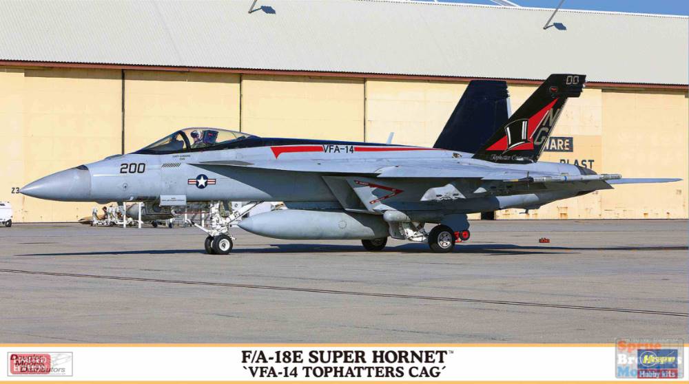 ファッション姫 通販 HAS02309 1:72 Hasegawa F-18E Super Hornet 'VFA-14 Tophatters 航空機・ヘリコプター