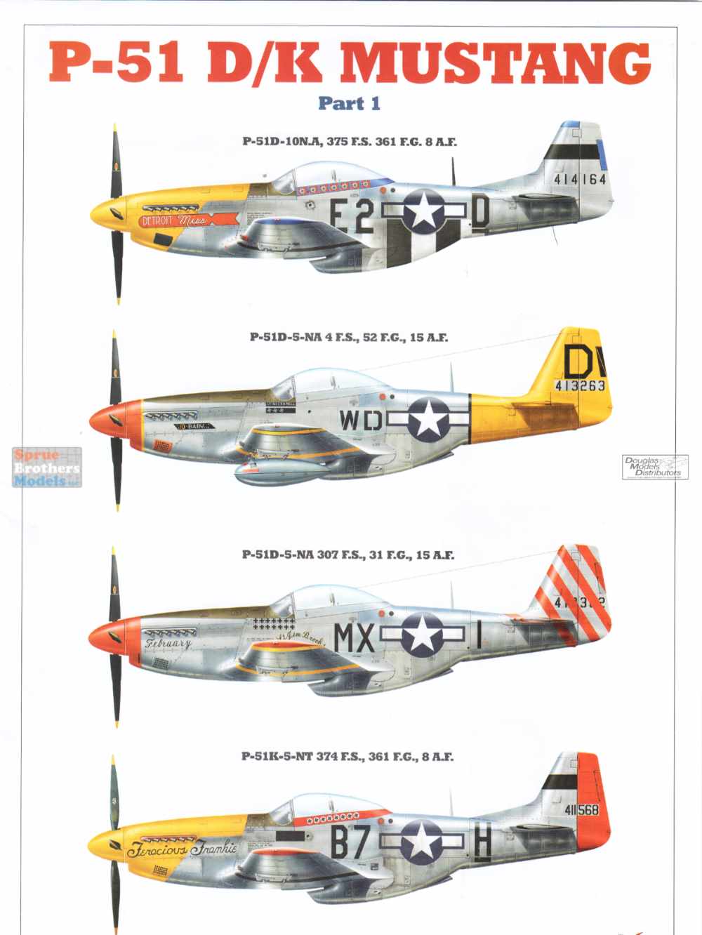 North American P-51D Mustang 375FS 361FG 1/72 finished aircraft plane easy model 