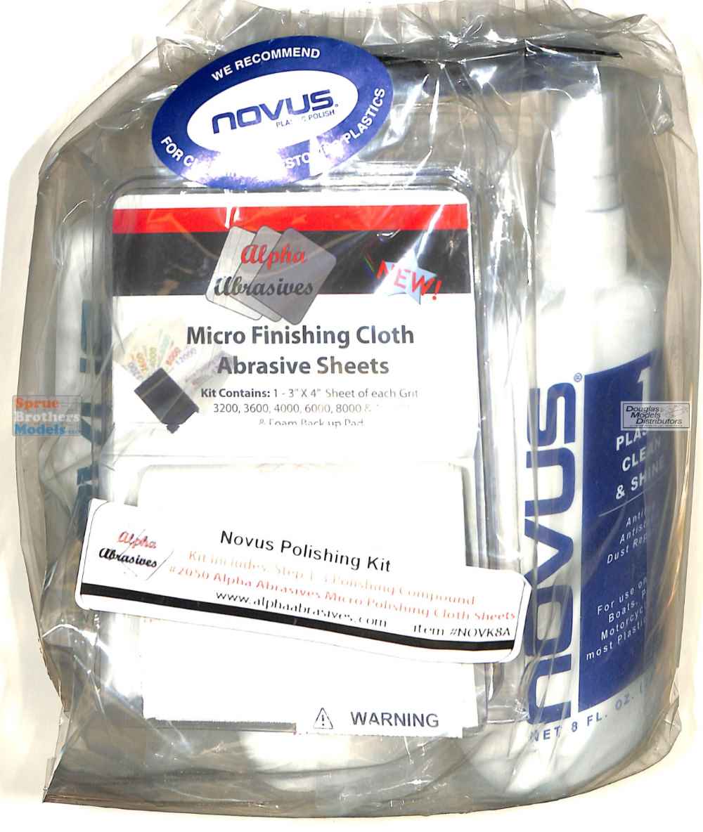 NOVUS Complete Plastic Polish Kit