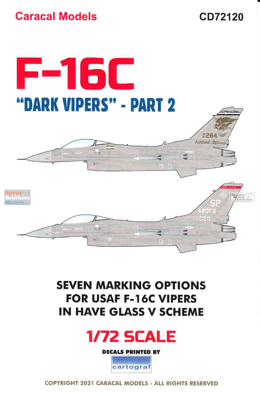& 144th FW Cd Microscale Decal 1:72 Scale #72-901 149th FW Cdr F-16C Falcons 