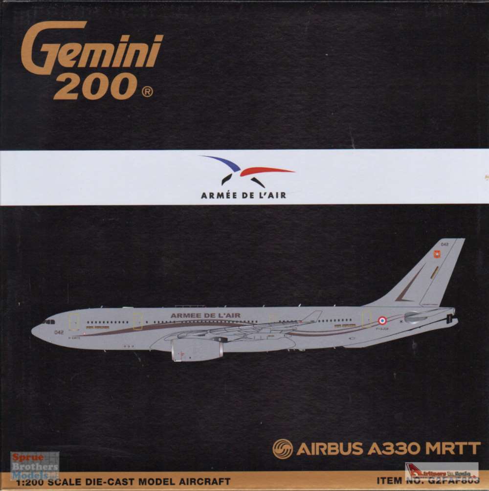 GEMG20803 1:200 Gemini Jets French Air Force Airbus A330 MRTT Reg #F-UJCH  (pre-painted/pre-built)