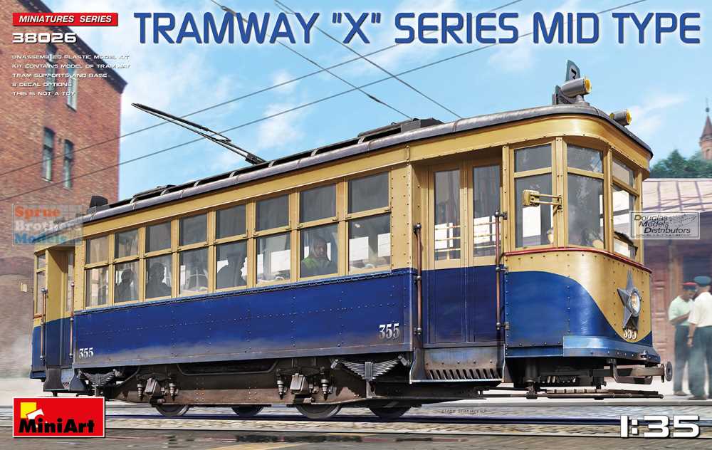 MIA38026 1:35 Miniart Tramway 