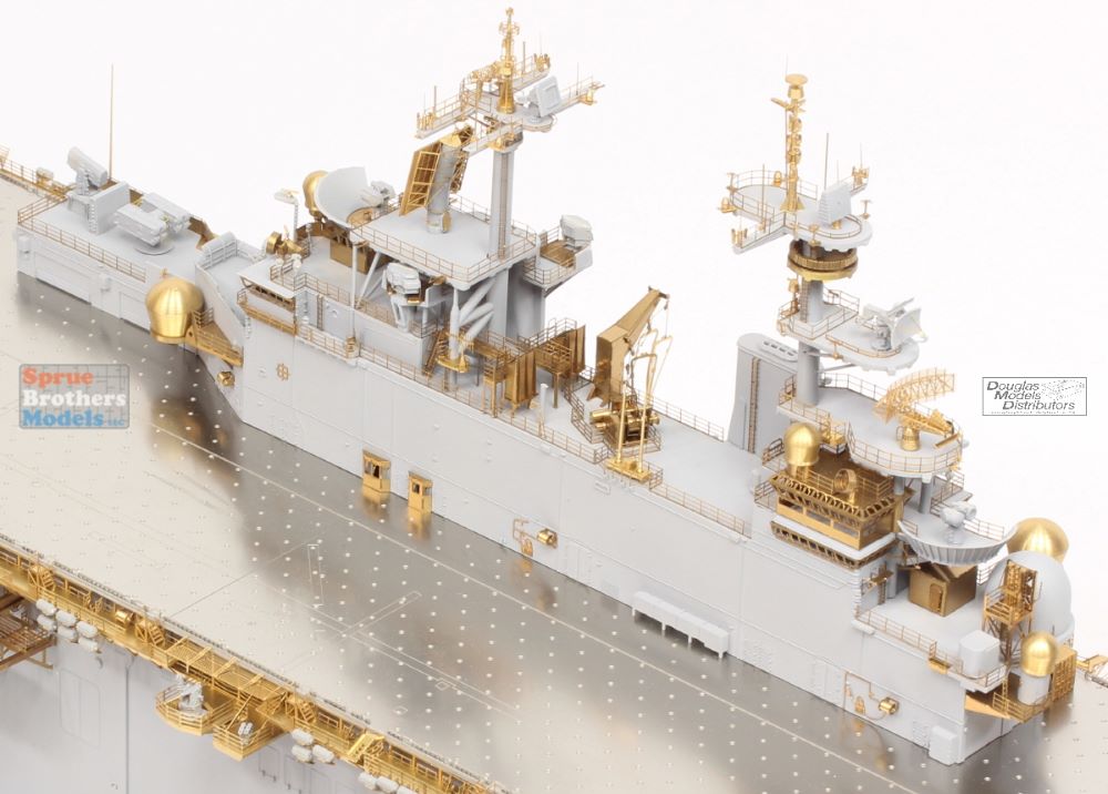 USS WASP LHD-1 1:350 戦艦模型 完成品