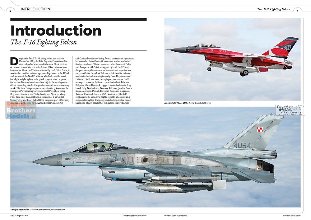 PSPRED002 Phoenix Scale Publications - F-16 Fighting Falcon