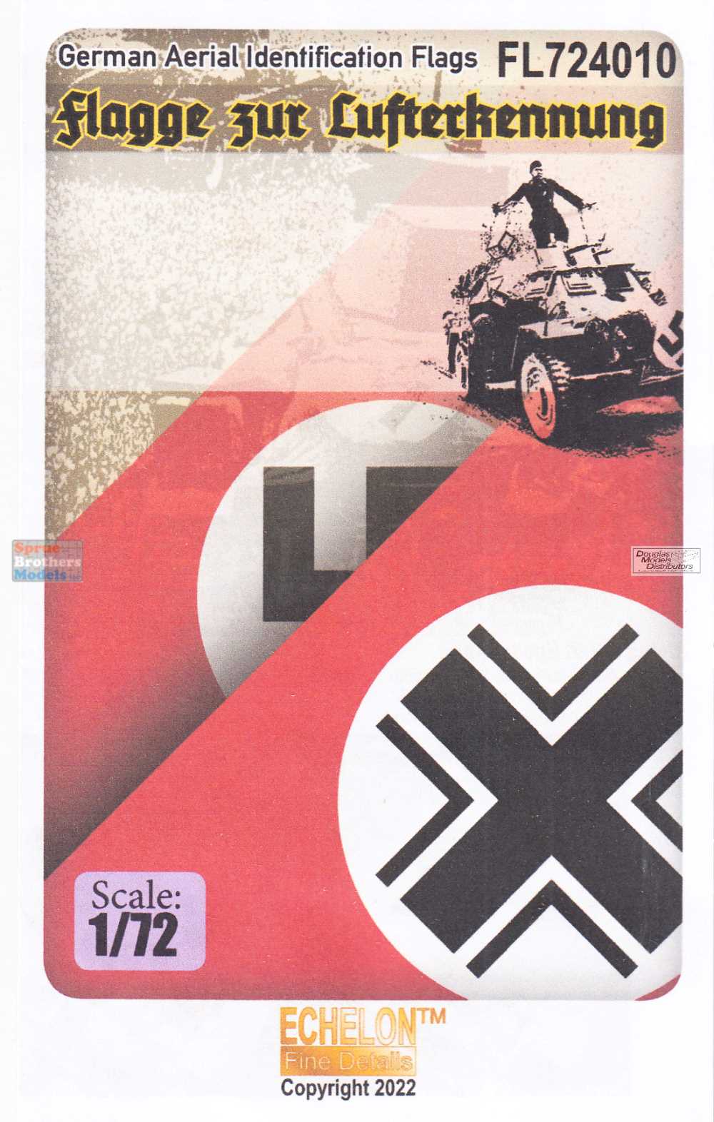 ECH724010 1:72 Echelon WW2 German Aerial Identification