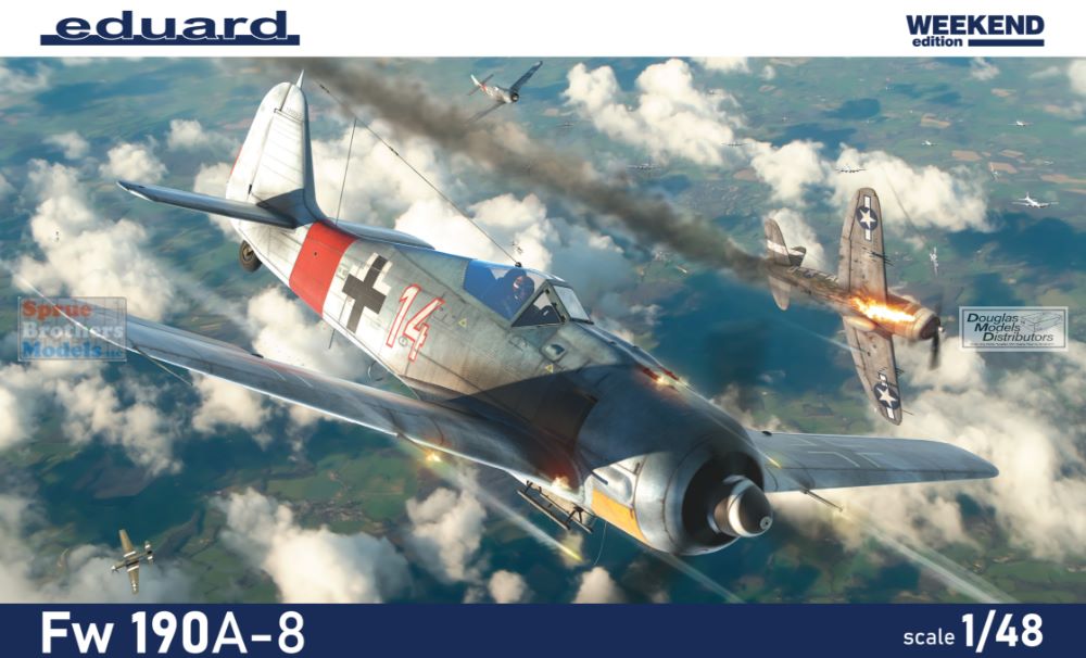 EDU84116 1:48 Eduard Fw 190A-8 Weekend Edition
