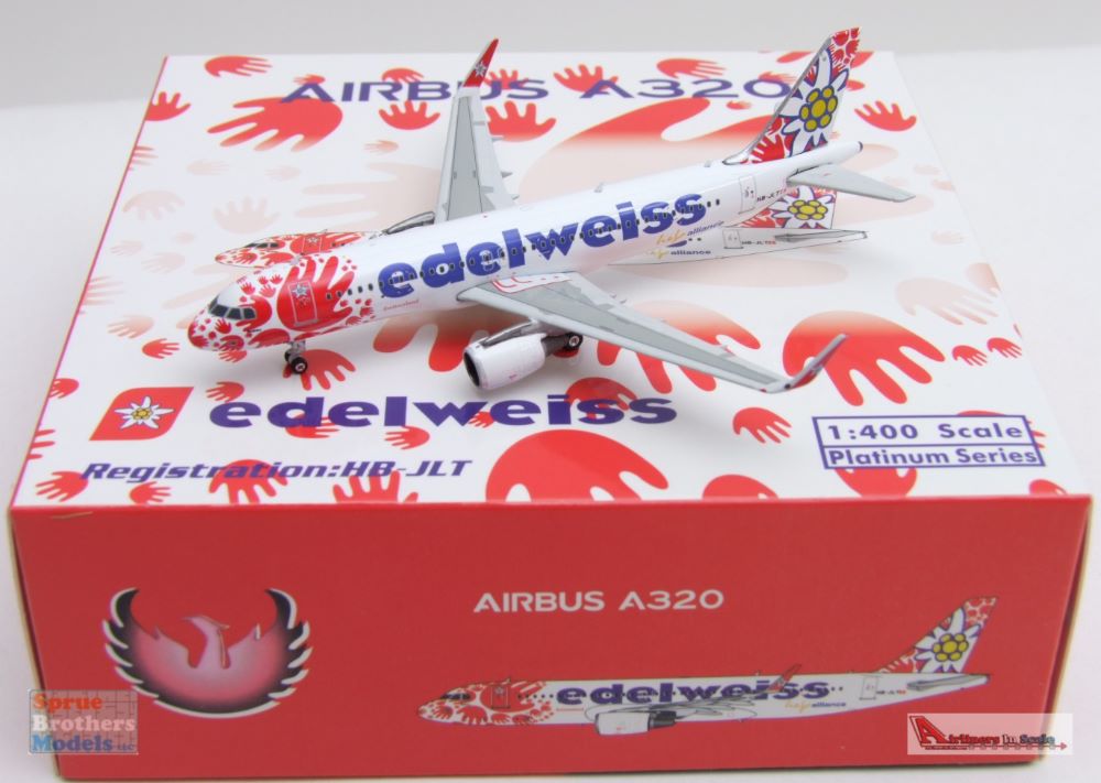 Amazon.co.jp: Jcwings エーデルワイス航空 A320 HB-JLT 1/200