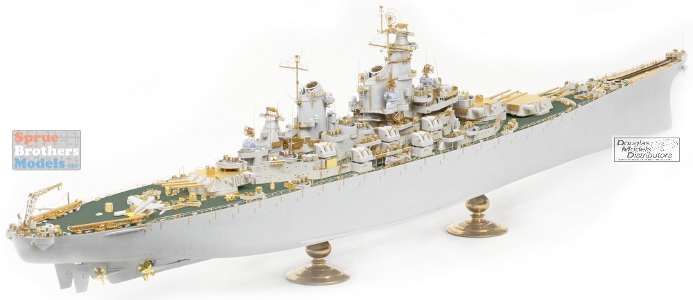 USS Missouri BB-63 Part 2 for HBO 1/350 Eduard