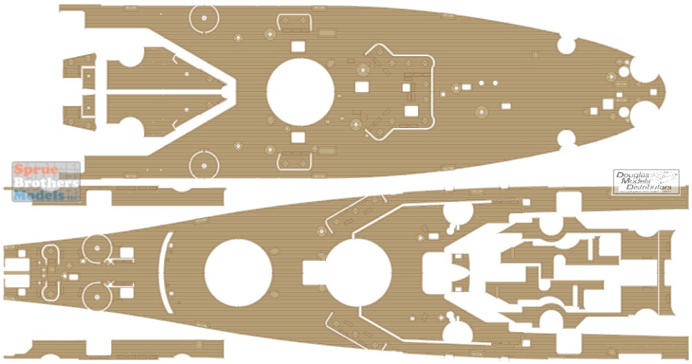 KA Models Deluxe Detail Set for Trumpeter 1/350 USS Kitty