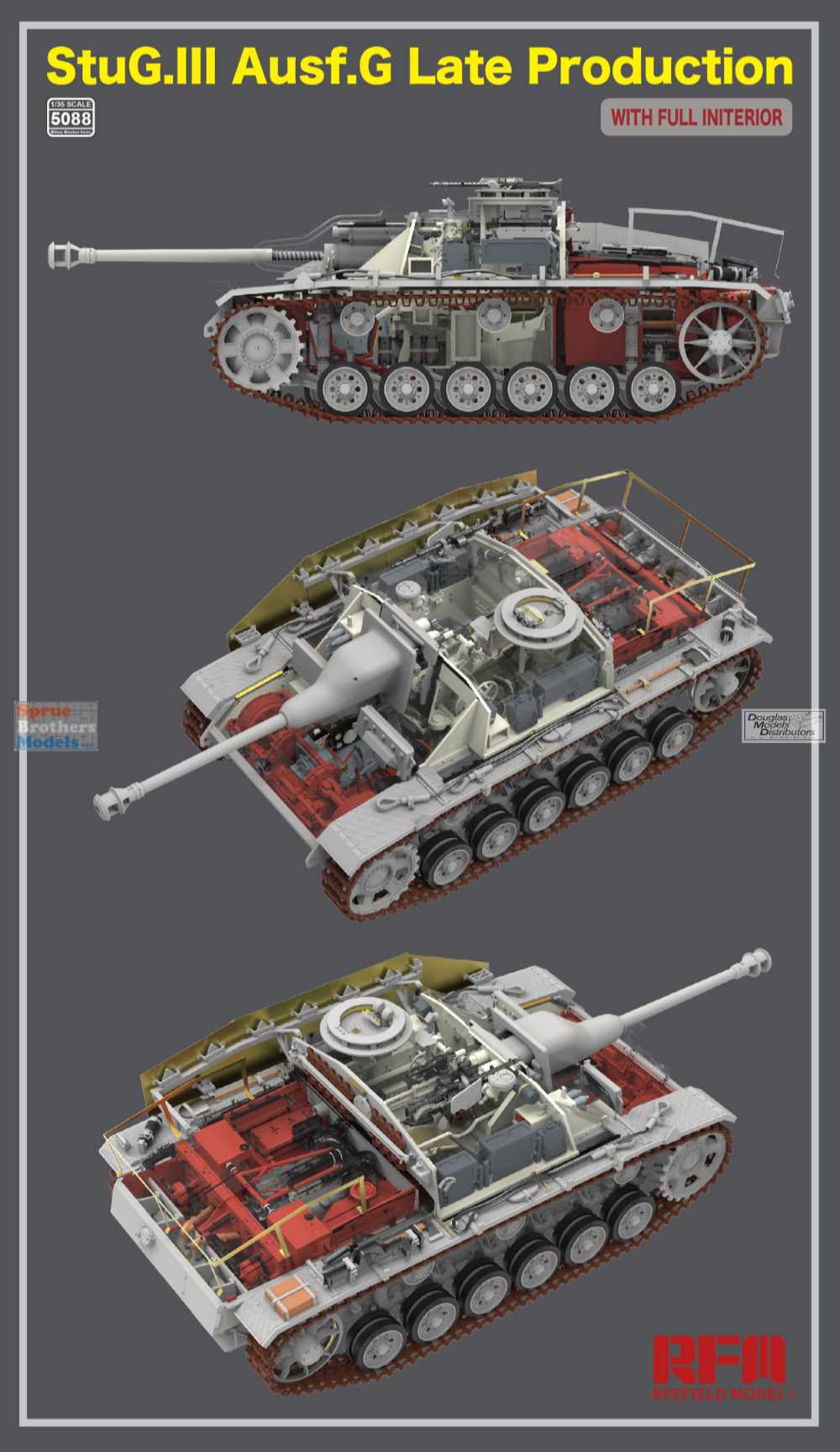 DML 6412 1/35 StuG III Ausf.G May 1944 Mid-Late Production