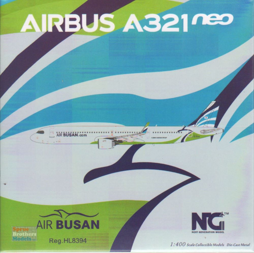 Amazon.co.jp: NGmodel エアプサン A321neo HL8394 1/400 : Toys