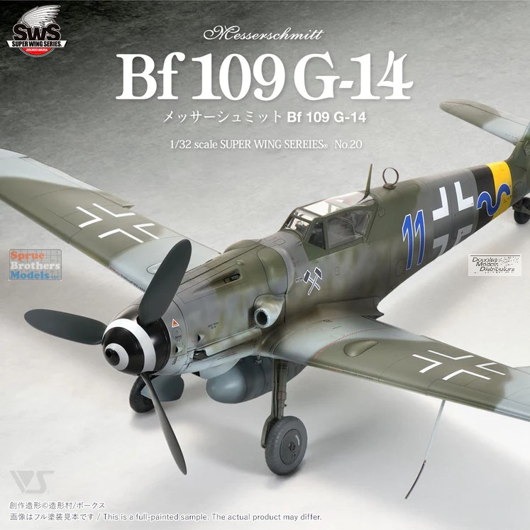 ZKMK31532 1:32 Zoukei-Mura - Messerschmitt Bf109G-14
